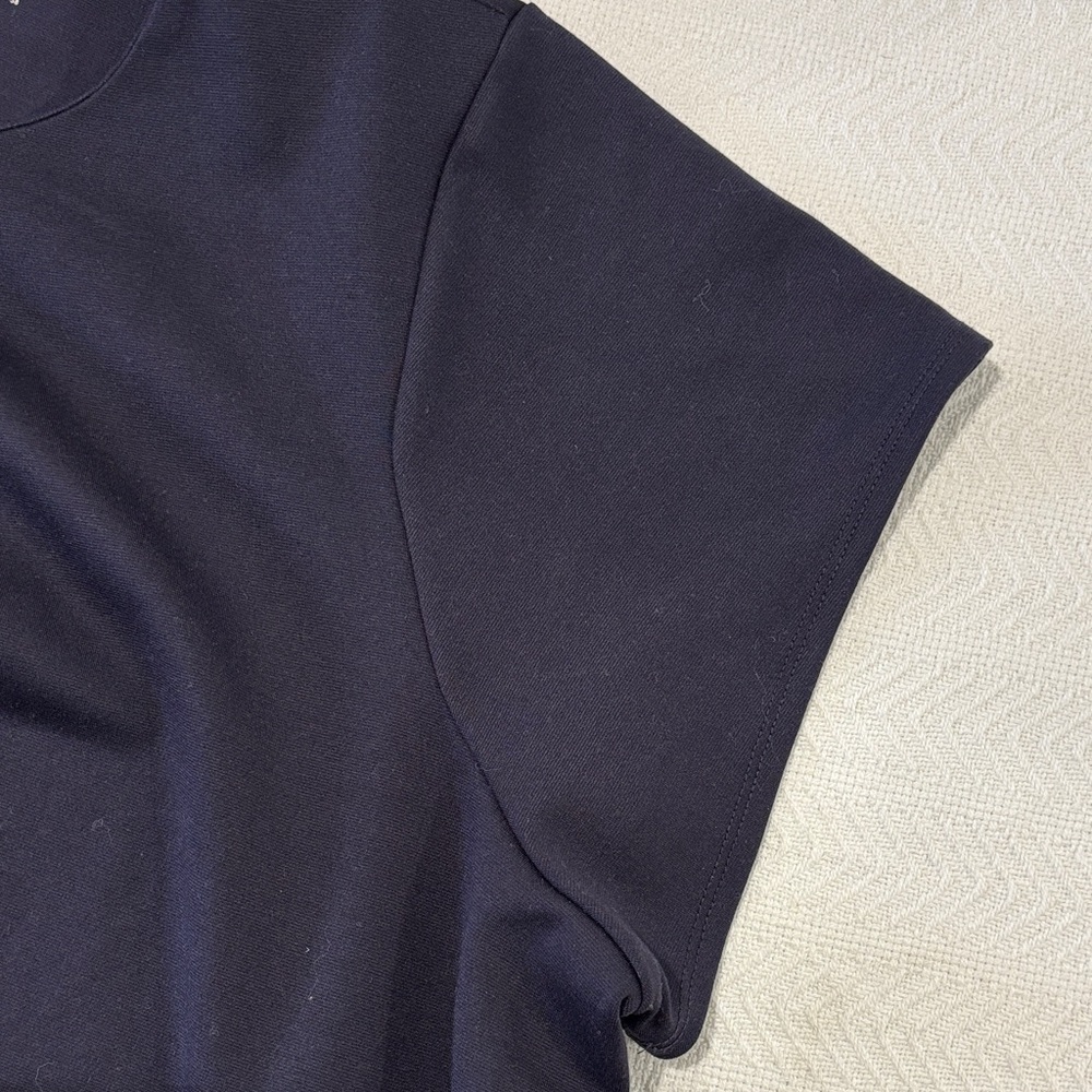 Lands' End Elegant Black Midi Dress - Picture 8 of 15